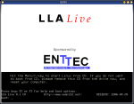 LLA Live Boot Screen